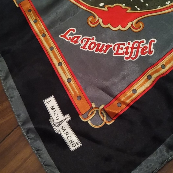 NWOT Gorgeous parisian sheer scarf - Picture 2 of 3